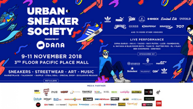 Urban Sneaker Society 2018.