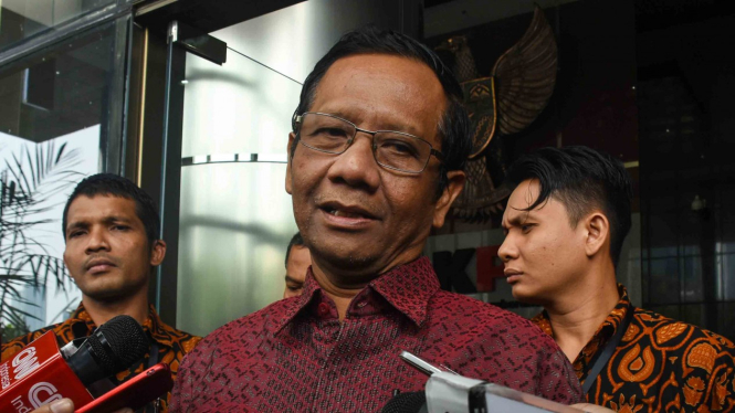 Menkopolhukam Mahfud MD.