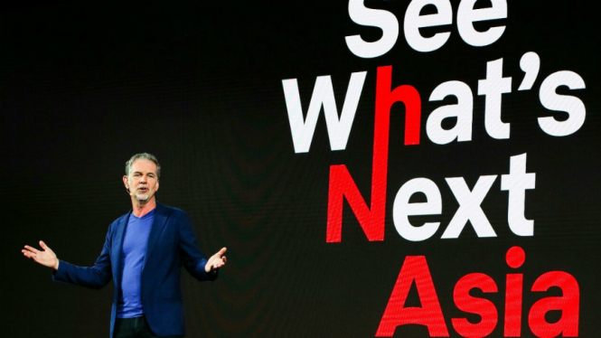 Pendiri dan Kepala Eksekutif Netflix Reed Hastings.