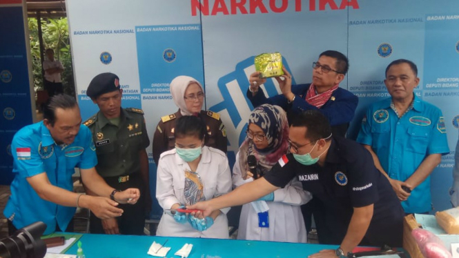 BNN Musnahkan 57 Kg Sabu dan 66 Ribu ekstasi