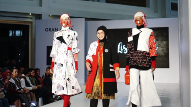 Koleksi terinspirasi Rumah Sakit by Lisa Fitria di Jakarta Fashion Trend 2019