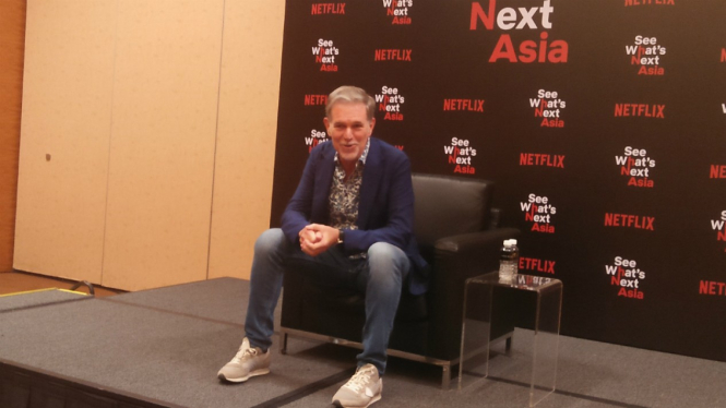 Pendiri dan Kepala Eksekutif Netflix Reed Hastings.