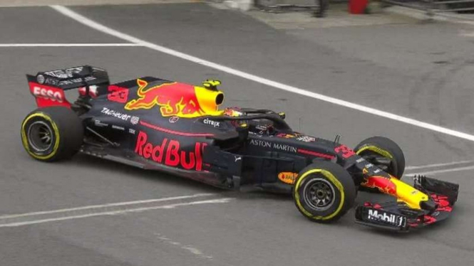 Pembalap Red Bull Racing, Max Verstappen