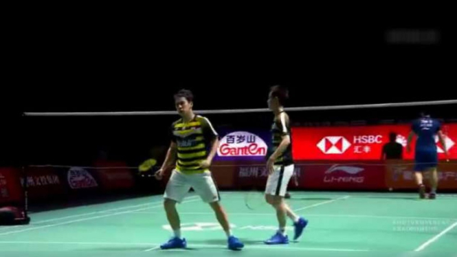 Kevin Sanjaya Sukamuljo/Marcus Fernaldi Gideon di final China Terbuka