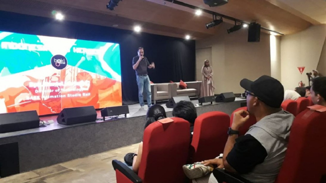 Para animator di Workshop Indonesian CG Heroes