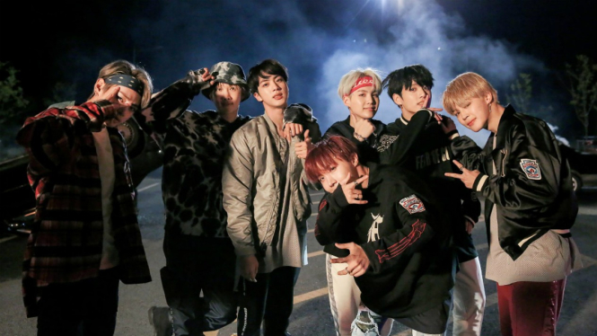 Boyband BTS.