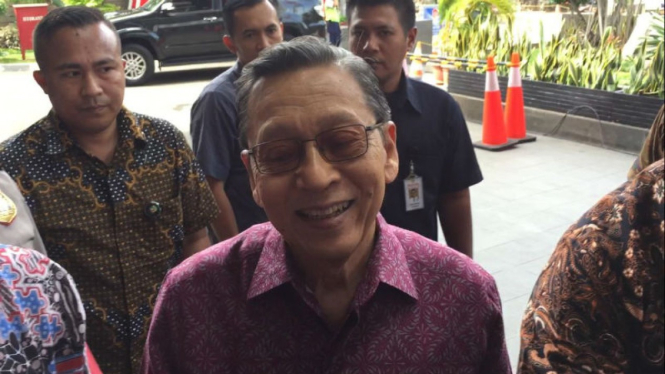Mantan Wapres Boediono diperiksa KPK
