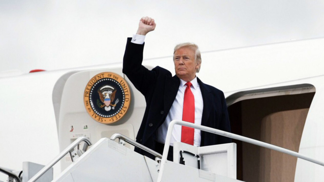 Presiden Amerika Serikat, Donald Trump.