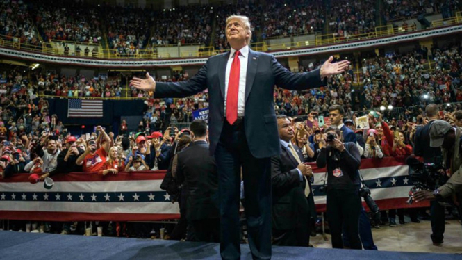 Presiden Amerika Serikat Donald Trump