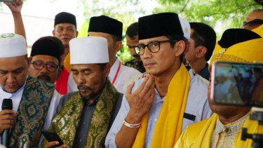 Calon wakil presiden nomor urut 02 Sandiaga Uno