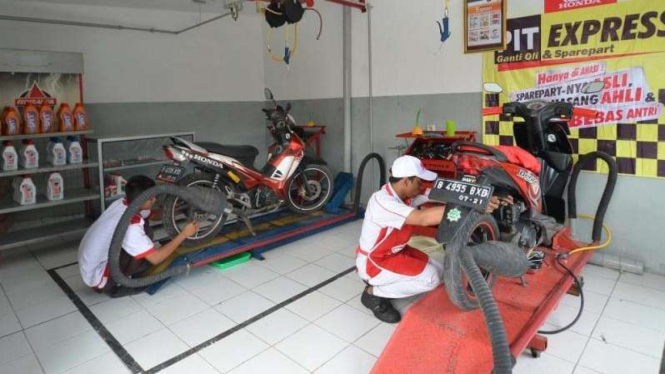 Bengkel resmi AHASS Honda Motor