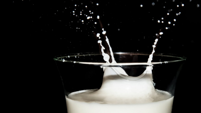 Ilustrasi susu.