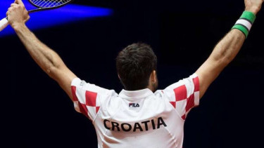 Tim Piala Davis Kroasia ungguli Prancis di laga final hari pertama 