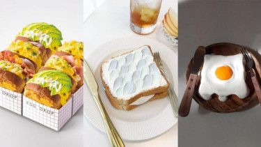Deretan toast lezat di Korea Selatan.