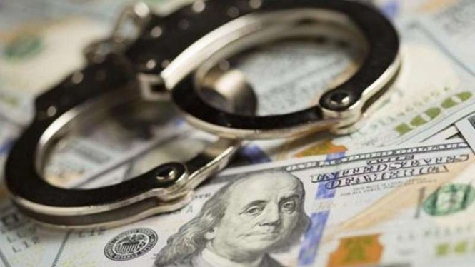 Ilustrasi money laundering atau pencucian uang.