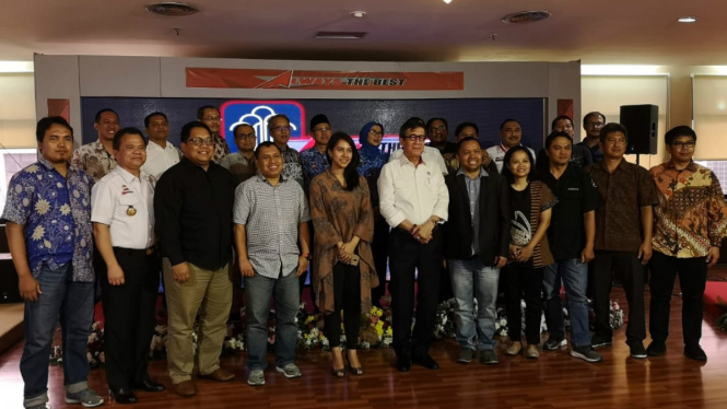 Pengurus AMSI bertemu dengan Menkumham Yasonna Laoly