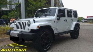 Jeep Wrangler milik Gading yang dijual.