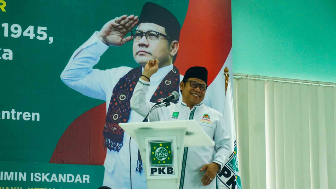 Ketua Umum Partai Kebangkitan Bangsa (PKB), Muhaimin Iskandar