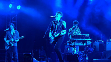 Konser Franz Ferdinand di Jakarta.