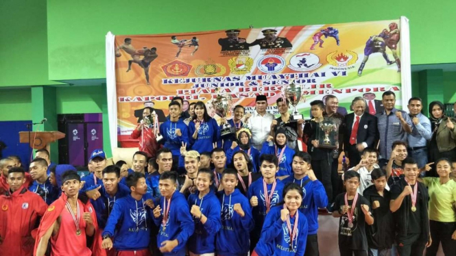 Penutupan Kejurnas Muaythai 2018