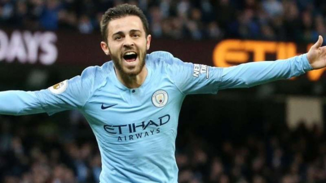 Gelandang Manchester City, Bernardo Silva