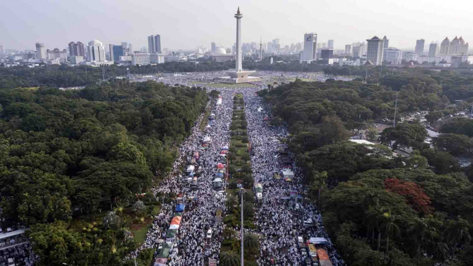 Kawasan Monas, ikon ibu kota.