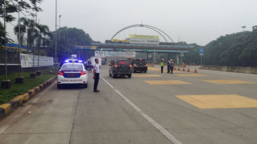 Ganjil genap di Tol Tambun arah Jakarta