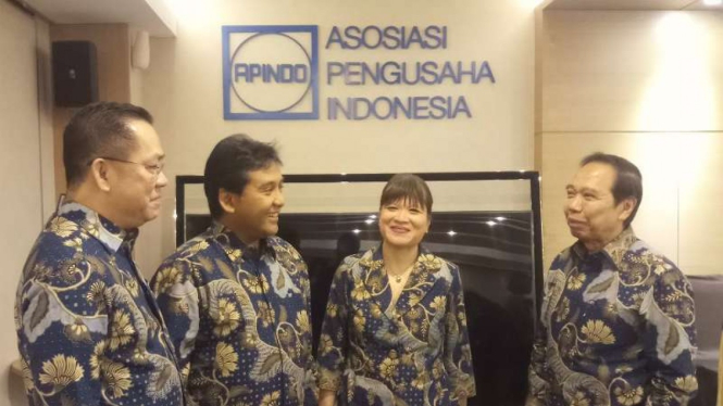 Jajaran petinggi Apindo.