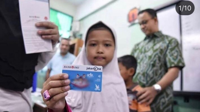 Kartu Jakarta Pintar (KJP) DKI Jakarta. 