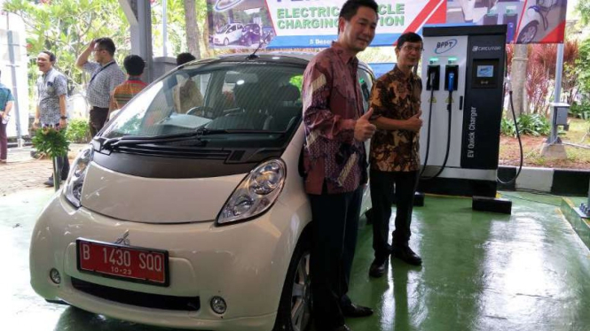 Stasiun pengisian listrik cepat buatan BPPT