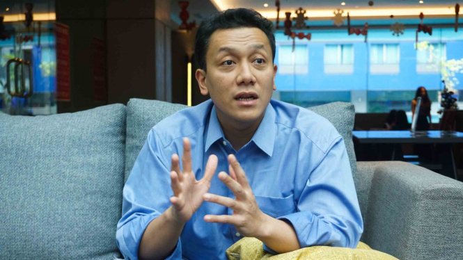 Ketua Umum Partai Keadilan dan Persatuan Indonesia (PKPI) yang juga stafsus Jokowi, Diaz Hendropriyono
