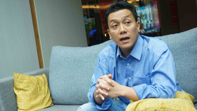 Ketua Umum Partai Keadilan dan Persatuan Indonesia (PKPI), yang juga Stafsus Presiden, Diaz Hendropriyono.