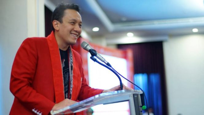 Stafsus Presiden sekaligus Ketua Umum PKPI, Diaz Hendropriyono.