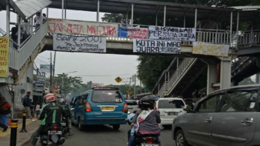 Suasana Jakarta menanti Persija juara.