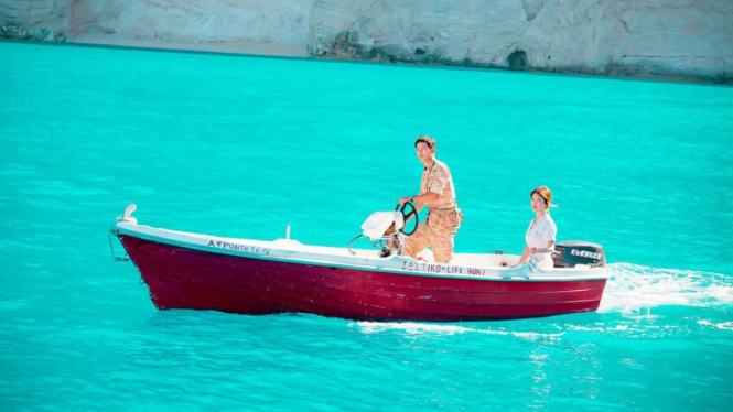 Pantai Shipwreck, Zakynthos, Yunani