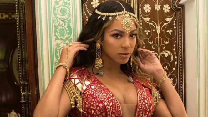 Beyonce showed off her outfit on Instagram - Instagram/Beyonce