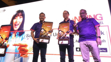 Peluncuran mBanking dari Telkomsel.