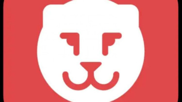 Logo aplikasi Travelio.