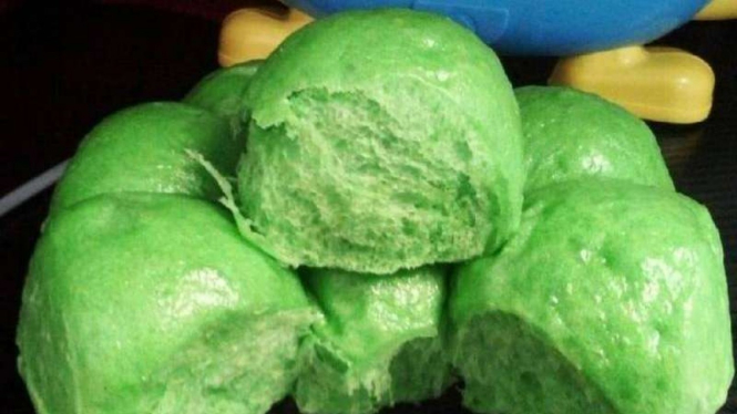 Roti Sobek Pandan Kukus