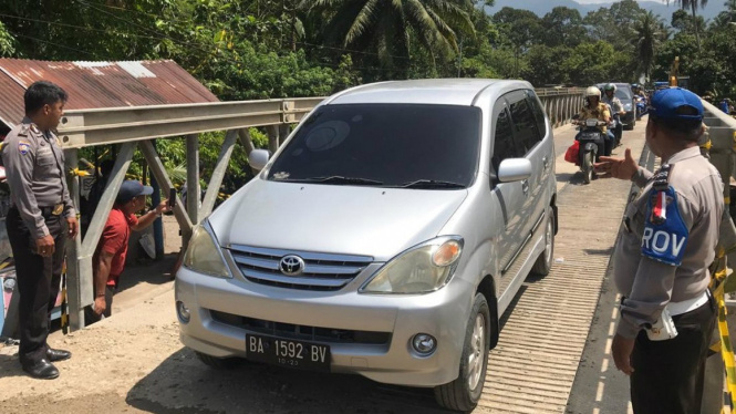 Akses Jembatan di Korong Pasa Usang sudah normal kembali 