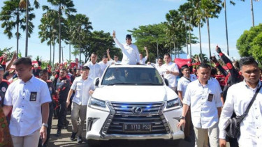 Calon presiden nomor urut 02, Prabowo Subianto