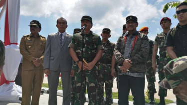 Panglima TNI, Marsekal TNI Hadi Tjahjanto di Natuna