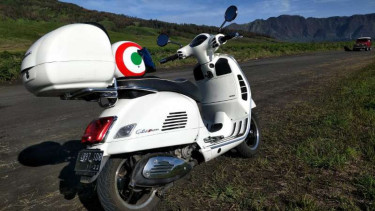 Acara touring Piaggio-Vespa ke Bromo, Jawa Timur