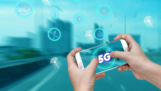 Teknologi 5G di smartphone.