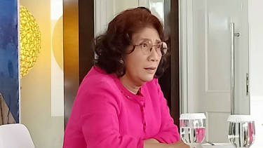 Menteri Kelautan dan Perikanan Susi Pudjiastuti.