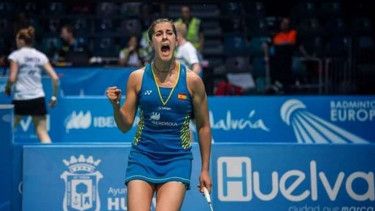 Pebulutangkis Spanyol, Carolina Marin.
