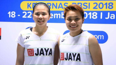 Ganda putri klub PB Jaya Raya, Greysia Polii/Apriyani Rahayu