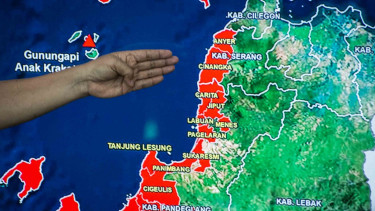 Ilustrasi pemetaan penanganan korban bencana alam 