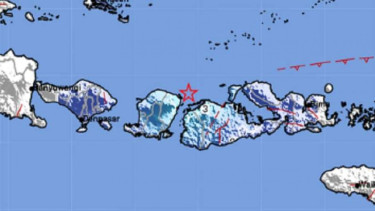 Gempa bumi mengguncang Sumbawa.