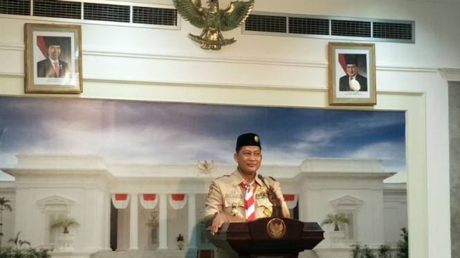 Ketua Kwartir Nasional Gerakan Pramuka Budi Waseso